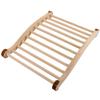 KELUNIS Natural Wood Sauna Backrest, All Natural Finish S-Shape Sauna Backrest for Infrared Sauna RestingUniversal view 2