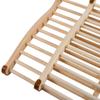 KELUNIS Natural Wood Sauna Backrest, All Natural Finish S-Shape Sauna Backrest for Infrared Sauna RestingUniversal view 3