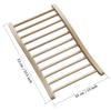 KELUNIS Natural Wood Sauna Backrest, All Natural Finish S-Shape Sauna Backrest for Infrared Sauna RestingUniversal view 4
