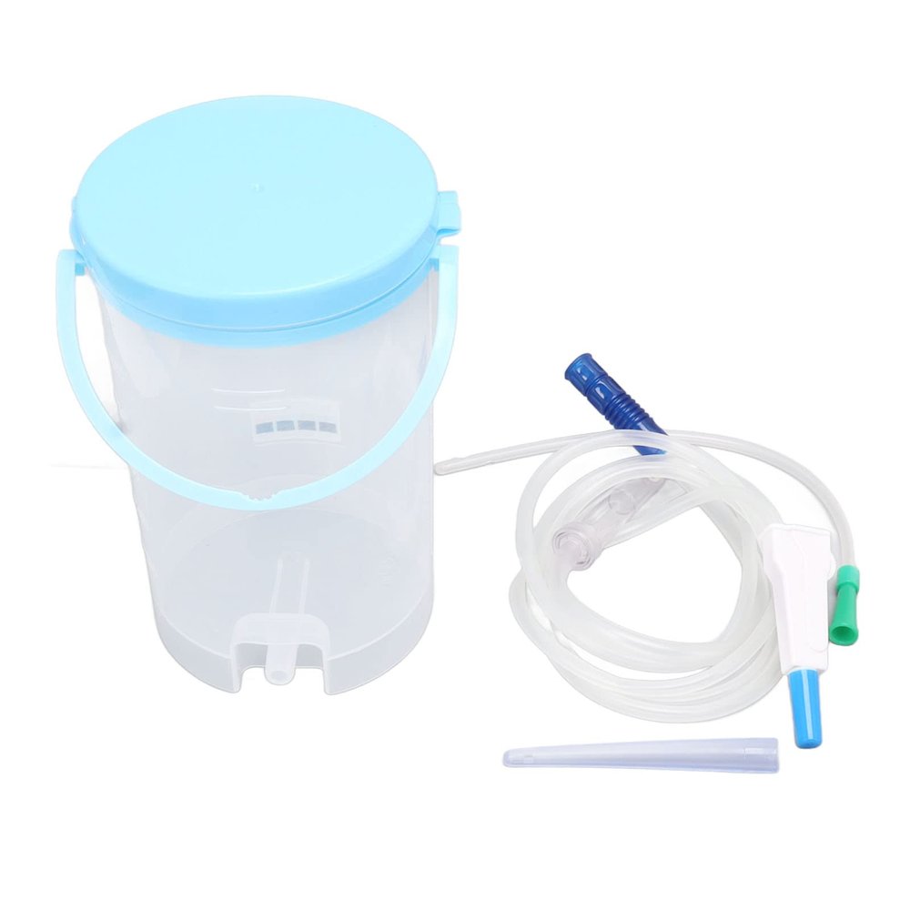 YUMILI Enema Douche Kit, Enema Irrigator Set Enema Bucket Kit 1200ml Portable Household Enema Set Kit for Constipation Relief Intestine Cleaning