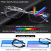 KOOSUFA Cat Eye Reading Glasses Blue Light Blocking Fashion Crystal Frame Computer Readers Eyewear Eyeglasses for Women 6 Colors Set 3.0 view 4