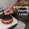 SoundMe Small Sound Machine Brown Noise Machine 30 Soothing Natural Sounds Rain Fan Pink White Noise Machine for Baby Kids Adults with 36 Volume Control Powered by AC or USB Sleep Timer view 3