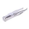 2X Stainless Steel Eyelashes Eyebrow Tweezer + LED Light view 2