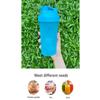 GAISHION Shaker Bottle 16-Ounce 400ML Non-BPA plastic Blue+Pink 2PCS | Protein Shakes, Shaker-Bottle, with Whisk Balls view 4