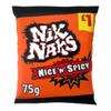 Nik Naks Nice 'N' Spicy Crisps 75g, x Case of 20 view 1