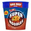 Batchelors Super Noodles Pot BBQ Beef 75g - Case of 8 (Price Marked) view 1