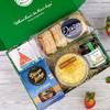 Devon Cream Tea Hamper with Fudge | 4 Scones, Jam, Clotted Cream Tea & Fudge| Food Hampers for Women & Men, Fathers Day, Birthday, Anniversary view 1
