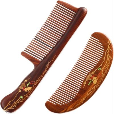 TATSEN Happiness Tree Boxed 2 Massage Combs for Long Hair and Short Hair for Personal Use Or Gift Hair Care and Hair Care Comb