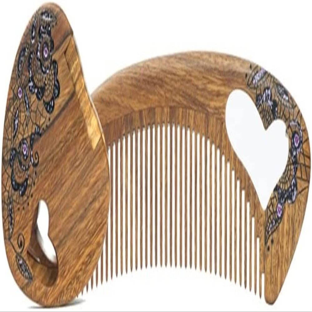 TATSEN Comb Mirror Set Gift Box Home Portable Massage Comb Long Hair Short Hair Personal Gift Hair Care Hair Care Comb
