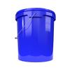 Bucket with Lid 16 Litres Blue Food Safe Airtight and Stable Empty Bucket with Handle and Closure Lid for Food Chemistry Wall Paint Washing Powder Adhesives Suitable view 4
