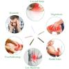 Acupressure Pen Rose Quartz Massage Jade Gua Sha Massage Massager Tools,03 view 4