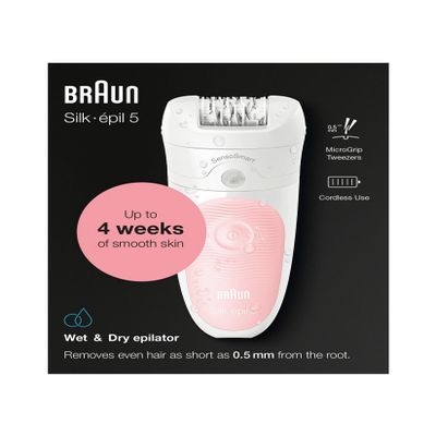 BRAUN SE-5516 Silk-Epil 5 Wet & Dry Epilator