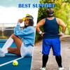 Aoliks 4 Pairs Copper Compression Socks for Women & Men Circulation 15-20 mmHg,Best Support for Nurses Running view 2