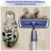 Spray Mops for Cleaning Floors - MEXERRIS Wood Floor Mop with 4 Washable Pads 2 Refillable Bottles - Wet Dry Mop Dust Mops for Hardwood Laminate Tiles Vinyl Floors Cleaning- Home Commercial Mop view 2