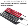 NICHOY Optical Retinoscopy Rack Lens Set for the Quick Examination of Diopter of Spectacles 2 Bars 32 Lenses with a Leather Pocket Sphere(Color:A,Size:a set) view 3