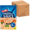 Batchelors Pasta 'n' Sauce Roasted Chicken & Bacon Pasta Ready Meal, 99 g Packet (Pack of 7) view 1