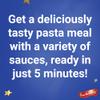 Batchelors Pasta 'n' Sauce Roasted Chicken & Bacon Pasta Ready Meal, 99 g Packet (Pack of 7) view 3