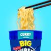 Batchelors Big Super Noodles Curry Flavour Instant Snack Pot, 100 g (Pack of 8) view 3