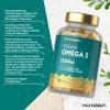 Vegan Omega 3 DHA from Algae Oil 1500mg | 60 Softgels | High Strength 450mg of ALA and 240mg of DHA Per Serving | by Horbaach view 2