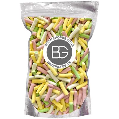 BG Quality Pick & Mix Sweets - Choose Your Own Favourites Single Sweet Pouch 800g (Rhubarb & Custards)