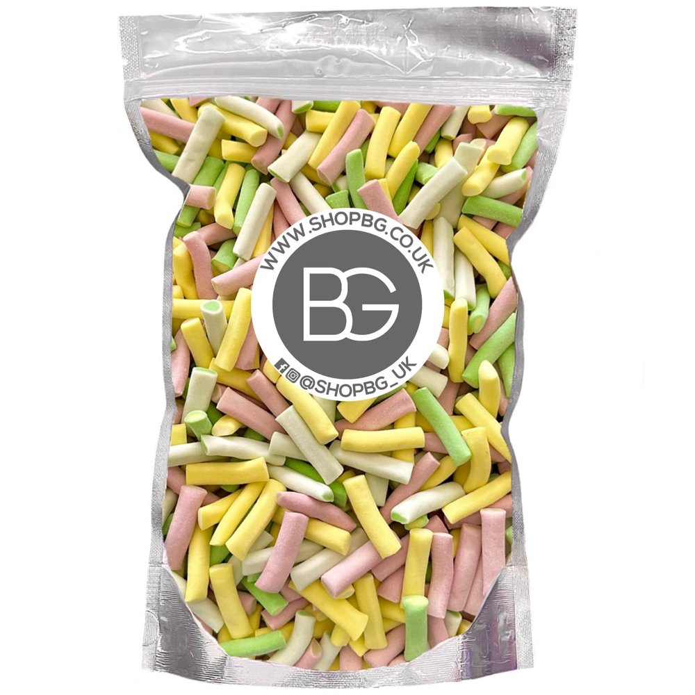 BG Quality Pick & Mix Sweets - Choose Your Own Favourites Single Sweet Pouch 800g (Rhubarb & Custards)
