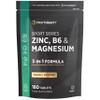 Zinc, Magnesium with Vitamin B6 Tablets | 6 Month Supply | 100% NRV High Strength Muscle Support Supplement | 3-in-1 Complex | 180 Vegan Tablets | Sport Series By Horbaach view 1