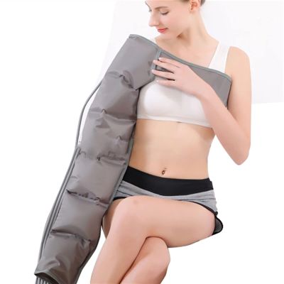 ADITAM Store Leg Compression Air Massager Foot and Calf Massager Machine with Optional Heat 3 Modes 6 Intensities, for Feet Legs Muscle Relaxation, Home and Office Use (Color : 1 arm and machine)