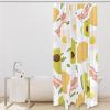Personalized Shower Curtain Avocado Eggs Beef Vegetables Food view 2