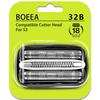 32B Shaver Head Compatible with Branu Series 3, Replacement Foil & Cutter Cassette Compatible with Branu Foil Shaver 3000s 3010s 3020s 3030s 3040s 3050cc 3070cc 3080s 3090cc 320 330 340 350cc view 1