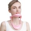 FOOJO Cervical Traction Device Support, Neck Brace, Neck Discomfort Relief Posture Correct Cervical Subluxation Support Neck Braces(Pink) view 3