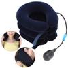 FOOJO Inflatable Cervical Traction Device, Neck Rest Air Pillow with Inflate Bag Easy to Control and Adjust, Use for Neck Pain Relief view 4