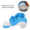 FOOJO Neck Traction, Neck Relaxer Neck Stretcher,Portable Cervical Traction Pillow for Orthopaedic Relief Neck and Support Shoulder Upper Spine Loose Pain Massage Traction view 3