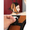 FOOJO Cervical Neck Traction Device, Portable Neck Decompression Devices Door Traction Stretcher, for Spinal Decompression Pain Relief Physical Therapy,Orange view 3