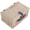 2 x Blue & White Gingham 2 Person Fitted Hamper view 2