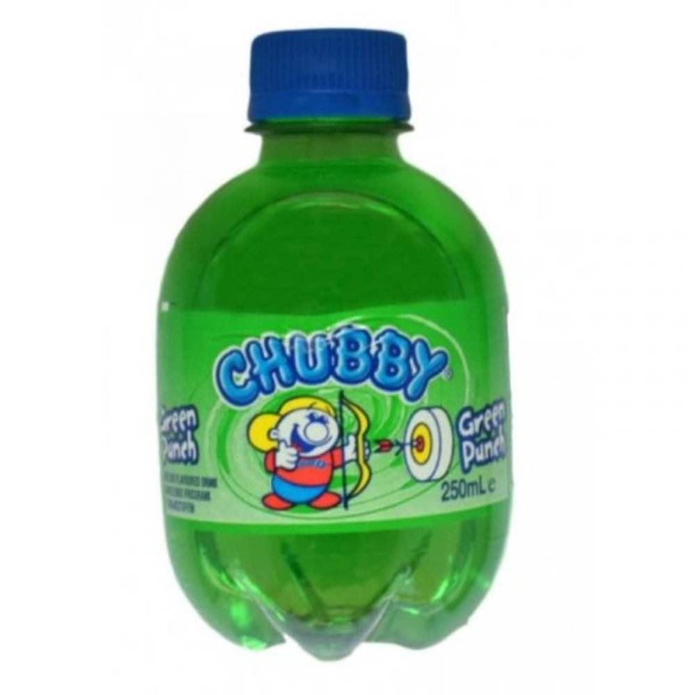 4 x Chubby Green Punch 24 x 250ml