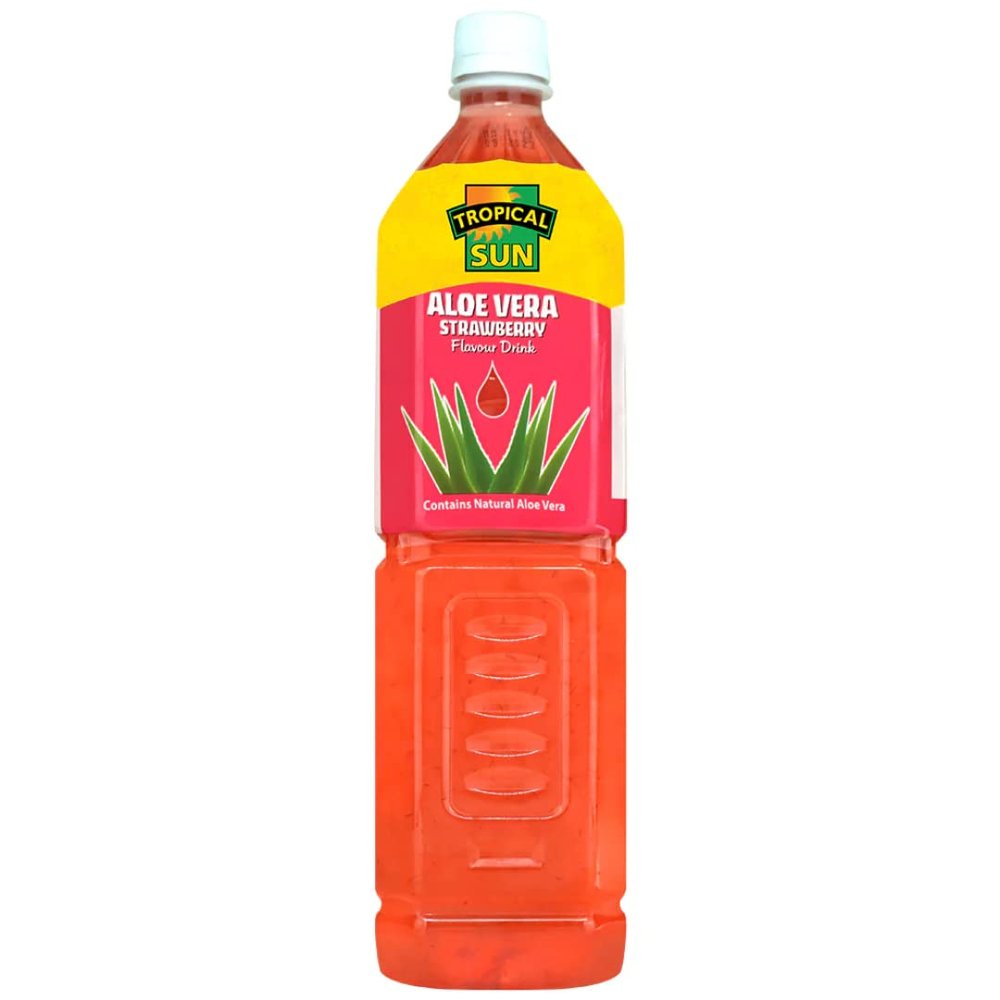 2 x Tropical Sun Aloe Vera Strawberry 6 x 1500 Ltr
