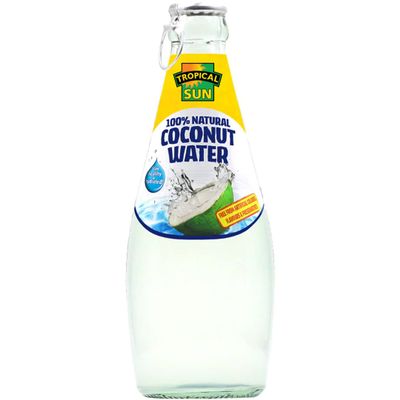 2 x Tropical Sun 100% Delicious Coconut Water 12x300ml