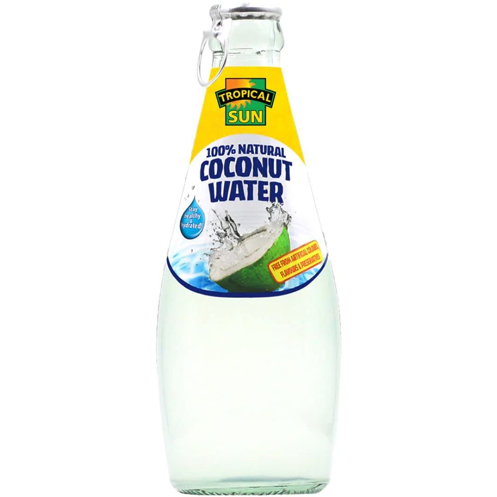 2 x Tropical Sun 100% Delicious Coconut Water 12x300ml
