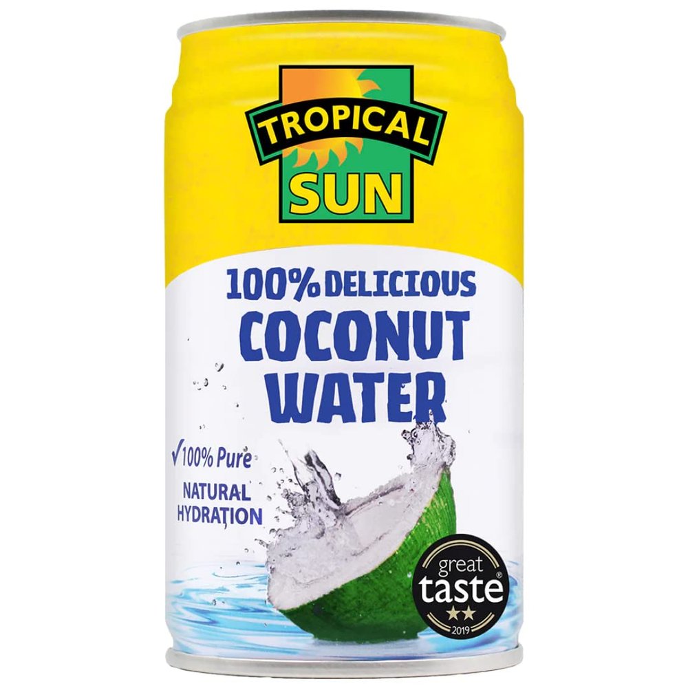 2 x Tropical Sun 100% Delicious Coconut Water 12 x 520ml