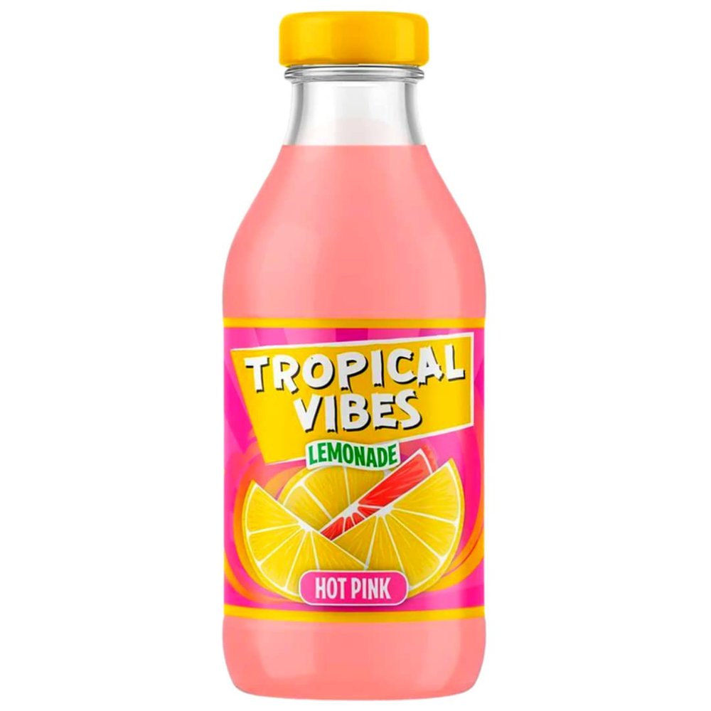 2 x Tropical Vibes Lemonade Hot Pink 15 x 300ml