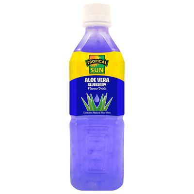 2 x Tropical Sun Aloe Vera Blueberry 6 x 1.5 Ltr