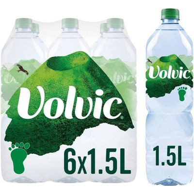2 x Volvic Water 6 x 1.5L