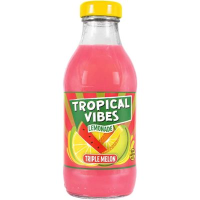 2 x Tropical Vibes Lemonade Triple Melon 15 x 300ml