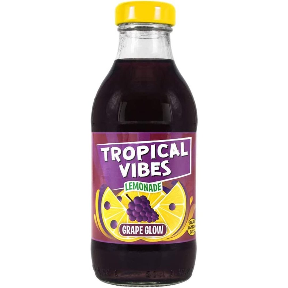 2 x Tropical Vibes Lemonade Grape Glow 15 x 300ml