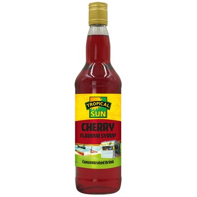 2 x Tropical Sun Cherry Syrup 6 x 700ml