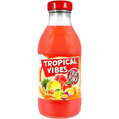 2 x Tropical Vibes Fruit Punch 15 x 300ml