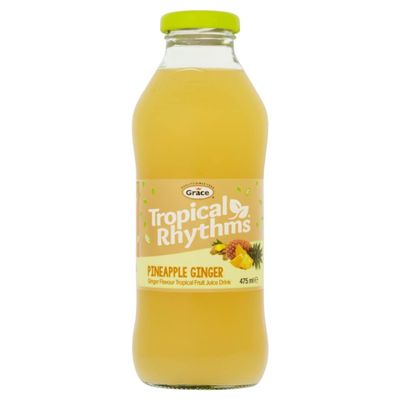 2 x Grace Tropical Rhythms Pineapple Ginger 12 x 475ml