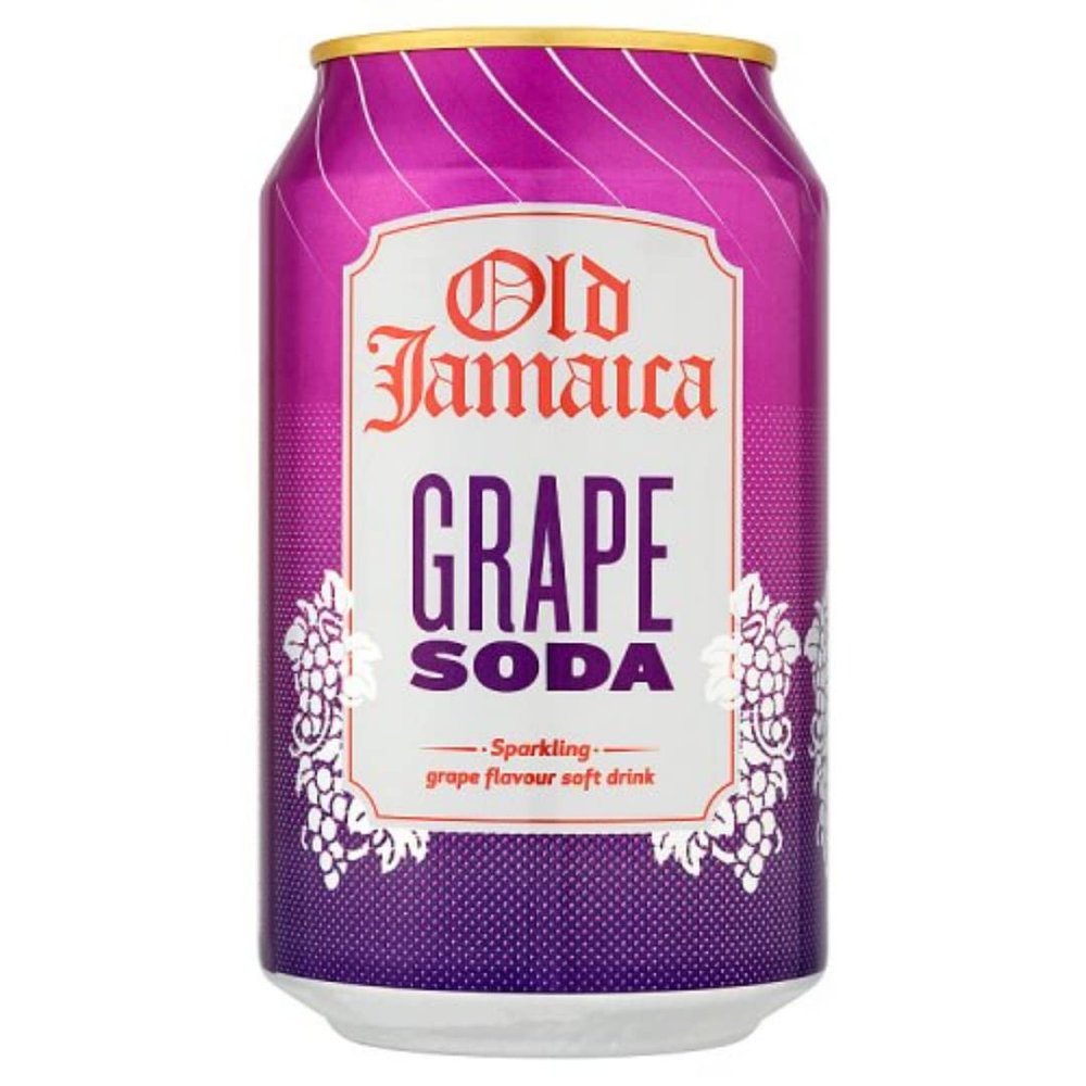 2 x Old Jamaica Grape Soda 24 x 330ml