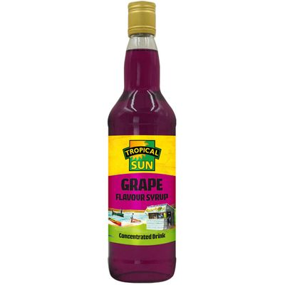 2 x Tropical Sun Grape Syrup 6 x 700ml
