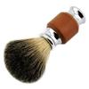 Rfeeuubft 1Pcs Pure Hair Beard Brush Men's Shaving Brush with Wooden Handle Supply Various Hair Razors view 2